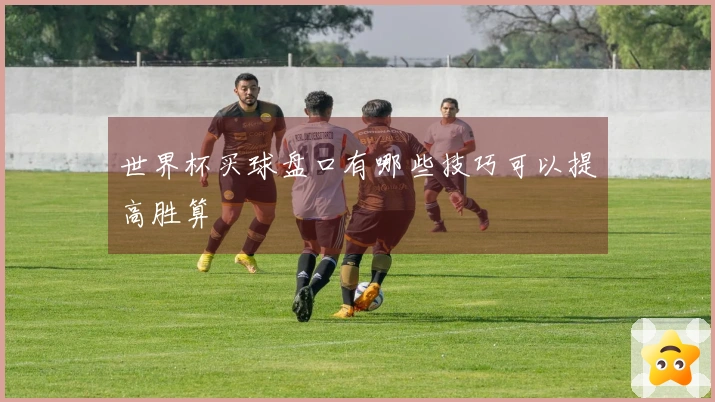 世界杯买球盘口有哪些技巧可以提高胜算